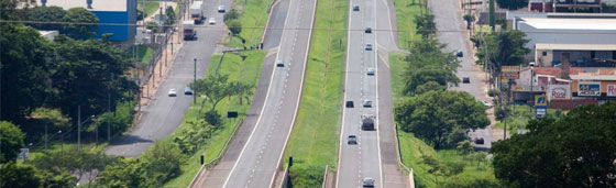 Rodovia Washington Luís em São José do Rio Preto